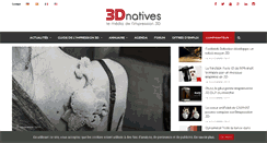 Desktop Screenshot of 3dnatives.com